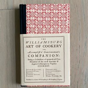 Williamsburg 'Art of Cookery' Book